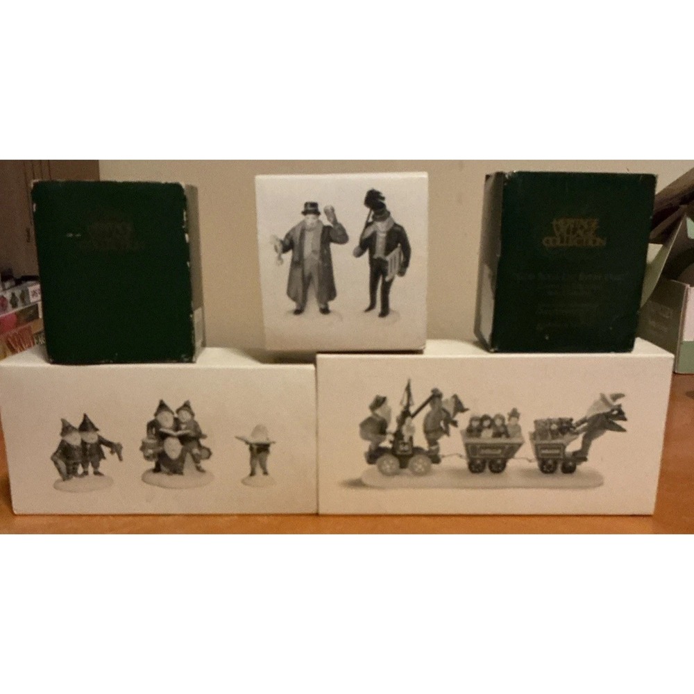 Lot Of 5‎ Dept 56 Heritage Village Collection, See Description